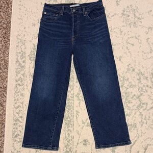 Levi's Ribcage Straight Denim Jeans